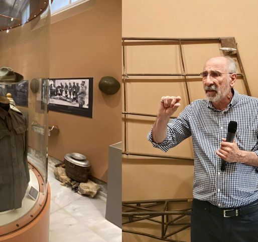 Ξενάγηση στην περιοδική έκθεση για τη Μάχη της Κρήτης